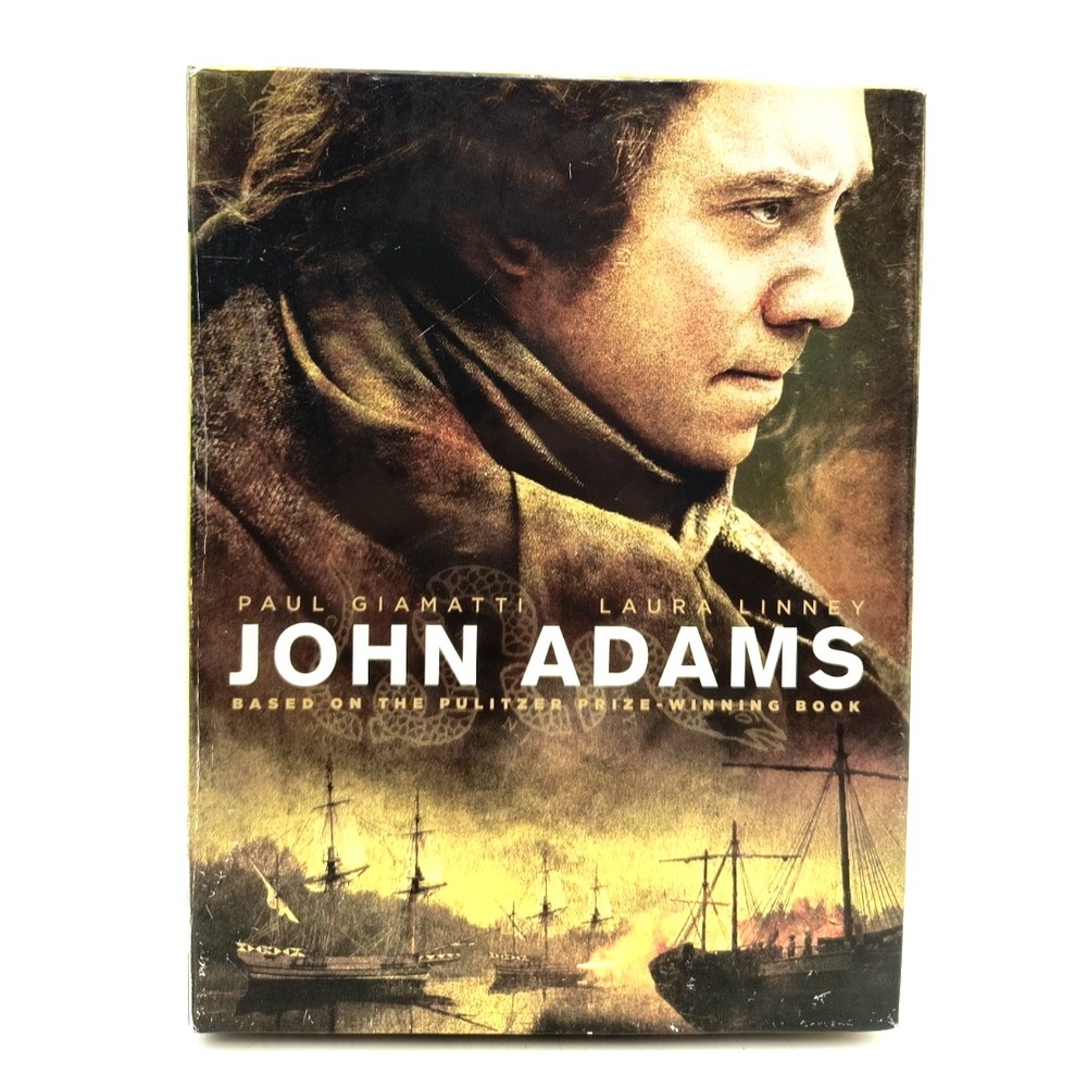 John Adams HBO DVD Box Set Paul Giamatti Laura Linney Complete Miniseries